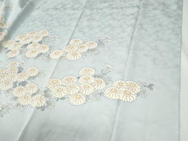 平和屋着物●訪問着　菊　正絹　逸品　未使用　CABG1147yc