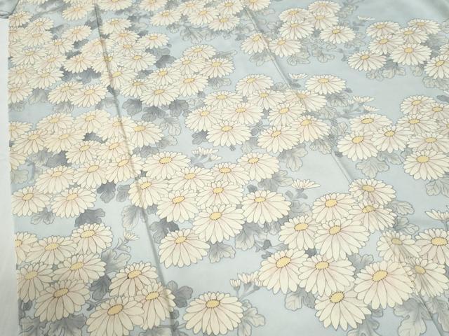 平和屋着物●訪問着　菊　正絹　逸品　未使用　CABG1147yc