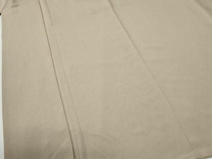 平和屋着物●上質な色無地　枯色　正絹　逸品　CABG1150yc