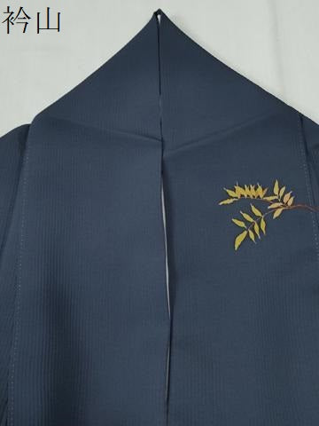 平和屋着物●二代目清次郎　手描き　訪問着　笹梅文　暈し染め　金彩　正絹　逸品　CABG1153yc