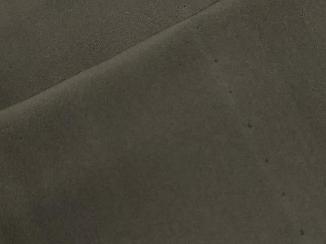 平和屋着物●男性　長襦袢　無双仕立て　色無地　海松茶色　三越扱い　正絹　逸品　CABG1171yc