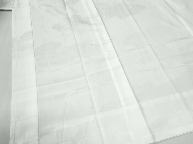 平和屋着物●洗える最高級着物　＜英＞はなぶさ謹製　長襦袢　無双仕立て　雲取り地紋　CABG1182yc