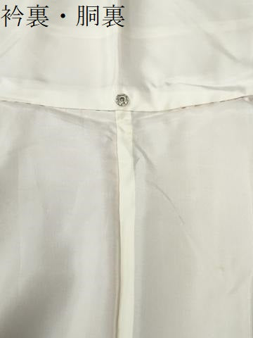 平和屋着物●江戸小紋　訪問着　木下正夫　檜扇舞花文　正絹　逸品　CABG1196yc