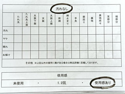 平和屋着物◎六通柄袋帯　唐織　花格子　金糸　正絹　逸品　CABG1210nb