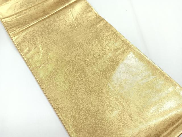 平和屋着物◎六通柄袋帯 金糸 正絹 逸品 CABG1247nb