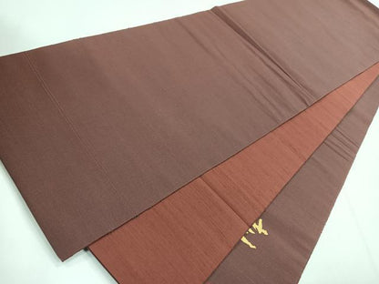 平和屋着物◎太鼓柄袋帯　紬地　成り物　正絹　逸品　CABG1283nb