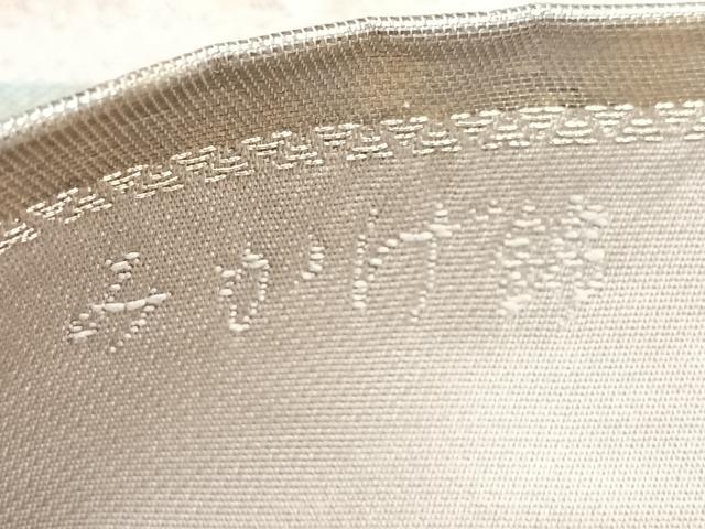 平和屋着物◎六通柄袋帯 みかげ錦 蒔絵花筏文 金銀糸 正絹 逸品 CABG1354nb