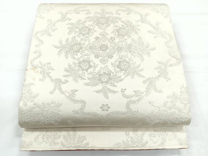 平和屋着物◎両面　全通柄袋帯　宝相華　金糸　正絹　逸品　CABG1415nb