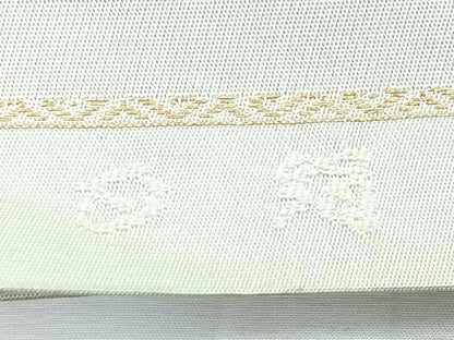 平和屋着物◎六通柄袋帯 上品錦 草花舞鳥文 金銀糸 正絹 逸品 CABG1589nb