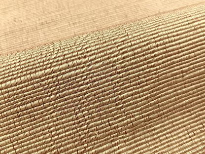 平和屋着物●八寸名古屋帯　紬地　白茶色　正絹　逸品　CABG1608vp
