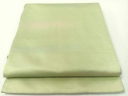 平和屋着物●博多織　鵬翔　両面　太鼓柄袋帯　ふくれ織　作家物　枝葉文　金通し地　正絹　逸品　CABG1667vp
