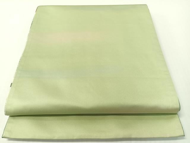平和屋着物●博多織　鵬翔　両面　太鼓柄袋帯　ふくれ織　作家物　枝葉文　金通し地　正絹　逸品　CABG1667vp