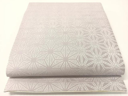 平和屋着物●両面　六通柄袋帯　霞文　金糸　正絹　逸品　CABG1685vp