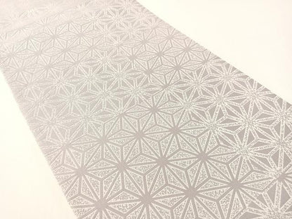 平和屋着物●両面　六通柄袋帯　霞文　金糸　正絹　逸品　CABG1685vp
