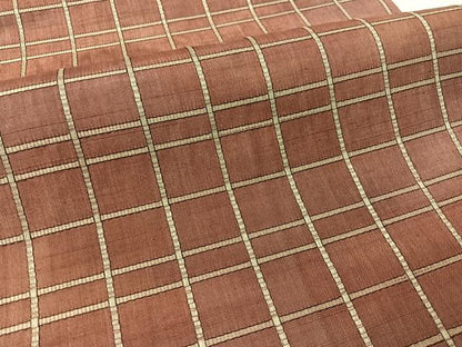 平和屋着物●両面　全通柄袋帯　ひげ紬　吉野間道　正絹　逸品　CABG1732vp