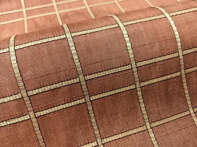 平和屋着物●両面　全通柄袋帯　ひげ紬　吉野間道　正絹　逸品　CABG1732vp