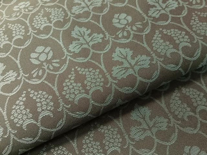 平和屋着物●全通柄　九寸名古屋帯　草花文　さが美扱い　正絹　逸品　CABG1751vp