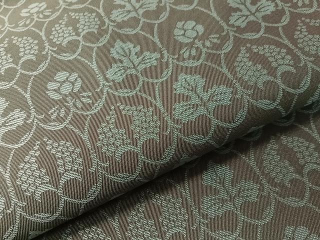 平和屋着物●全通柄　九寸名古屋帯　草花文　さが美扱い　正絹　逸品　CABG1751vp