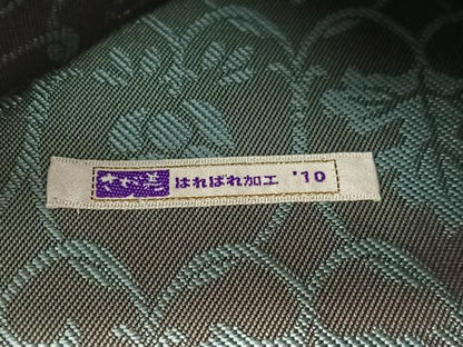 平和屋着物●全通柄　九寸名古屋帯　草花文　さが美扱い　正絹　逸品　CABG1751vp