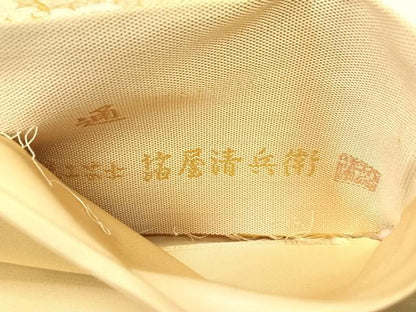 平和屋着物●西陣織　陰山織物謹製　箔屋清兵衛　全通柄袋帯　草木染　吉祥花文　金糸　正絹　逸品　未使用　CABG1762vp