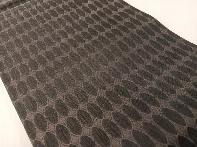 平和屋着物▽両面　全通柄袋帯　スリーシーズン　春夏秋　ぜんまい紬　横段文　正絹　逸品　CABG1770vp