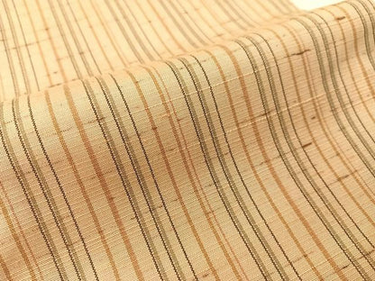 平和屋着物●両面　半幅帯　紬地　切嵌　百柄　さが美扱い　正絹　逸品　未使用　CABG1789vp