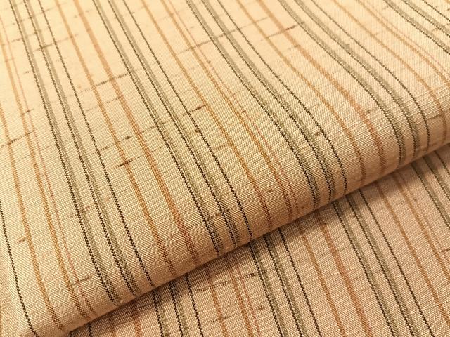 平和屋着物●両面　半幅帯　紬地　切嵌　百柄　さが美扱い　正絹　逸品　未使用　CABG1789vp