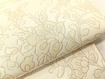 平和屋着物●六通柄　本袋帯　更紗唐草天井文　正絹　逸品　CABG1805vp