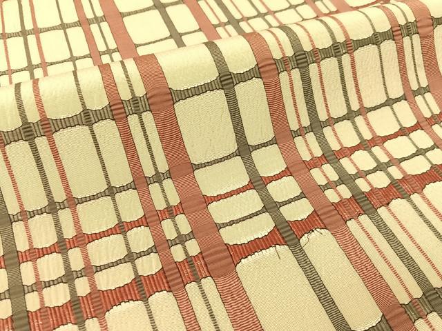 平和屋着物●全通柄　九寸名古屋帯　吉野間道　正絹　逸品　CABG1830vp