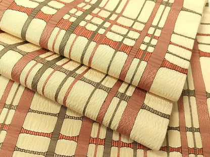 平和屋着物●全通柄　九寸名古屋帯　吉野間道　正絹　逸品　CABG1830vp
