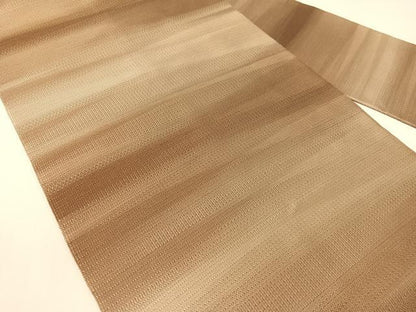 平和屋着物●爪搔き本綴れ　八寸名古屋帯　霞文　正絹　逸品　CABG1831vp