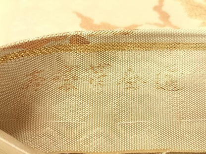平和屋着物●全通柄　本袋帯　葡萄唐草文　正絹　逸品　CABG1840vp