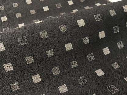 平和屋着物●西陣　織楽浅野謹製　六通柄袋帯　市松文　正絹　逸品　CABG1850vp