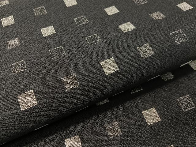 平和屋着物●西陣　織楽浅野謹製　六通柄袋帯　市松文　正絹　逸品　CABG1850vp