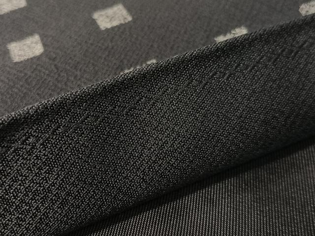 平和屋着物●西陣　織楽浅野謹製　六通柄袋帯　市松文　正絹　逸品　CABG1850vp