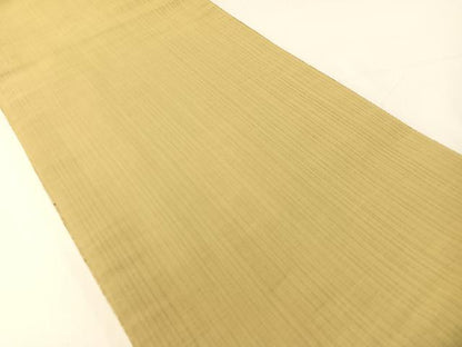 平和屋着物●両面　六通柄袋帯　紬地　モール　杢目間道　正絹　逸品　CABG1856vp