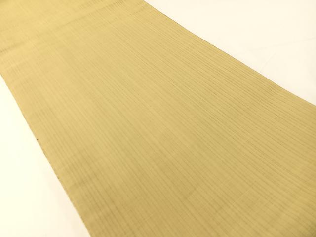 平和屋着物●両面　六通柄袋帯　紬地　モール　杢目間道　正絹　逸品　CABG1856vp