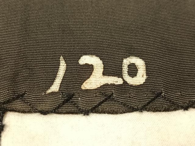 平和屋着物●塩瀬　九寸名古屋帯　ろうけつ染め　花蝶文　黒地　金彩　正絹　逸品　CABG1956vp