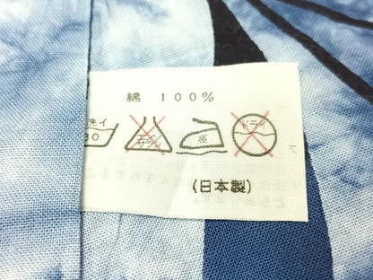 平和屋着物∴夏物　浴衣　草花文　綿　逸品　CABG1994vp