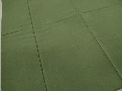 平和屋着物■上質な色無地　麹塵色　正絹　逸品　CABG2014ze