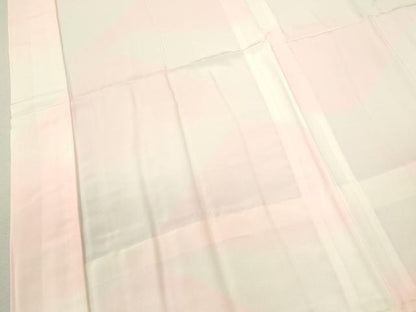平和屋着物■長襦袢　無双仕立て　遠山文　暈し染め　正絹　逸品　CABG2022ze
