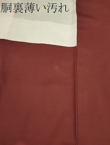 平和屋着物■上質な紬 菱花文 正絹 逸品 CABG2037ze