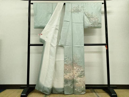 平和屋着物■訪問着 松竹梅御所解文 暈し染め 金彩 正絹 逸品 CABG2046ze