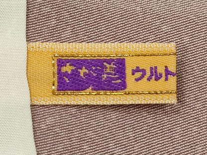 平和屋着物▽訪問着　単衣　友禅　枝花文　たたき染め　さが美扱い　正絹　逸品　CABG2073ze