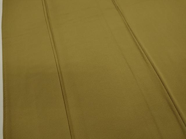 平和屋着物●上質な色無地　桑染色　反端付き　正絹　逸品　CABG2095ze