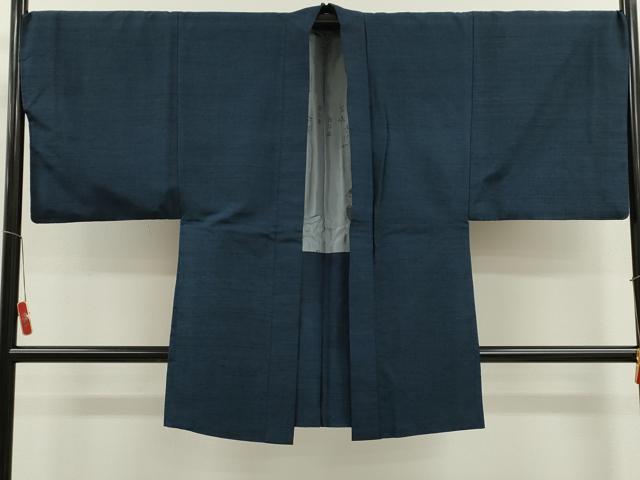 平和屋着物●男性　紬　アンサンブル　霞文　正絹　逸品　CABG2105ze
