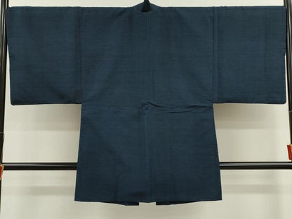 平和屋着物●男性　紬　アンサンブル　霞文　正絹　逸品　CABG2105ze