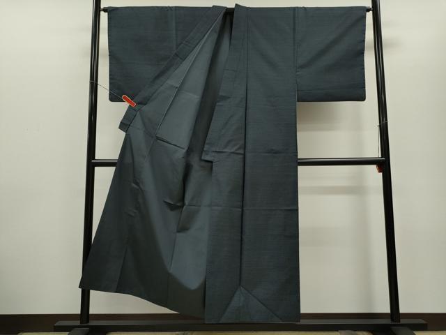平和屋着物●男性　本場大島紬　アンサンブル・長襦袢セット　吉祥文　正絹　逸品　CABG2106ze