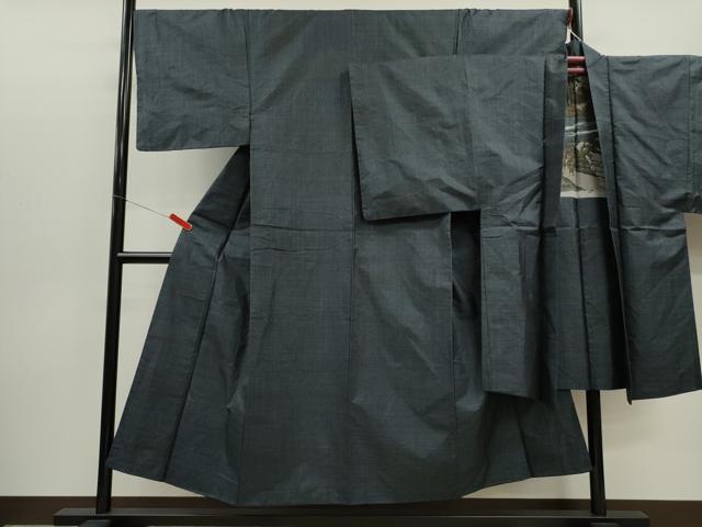 平和屋着物●男性　本場大島紬　アンサンブル　100亀甲　総詰め　正絹　逸品　CABG2109ze