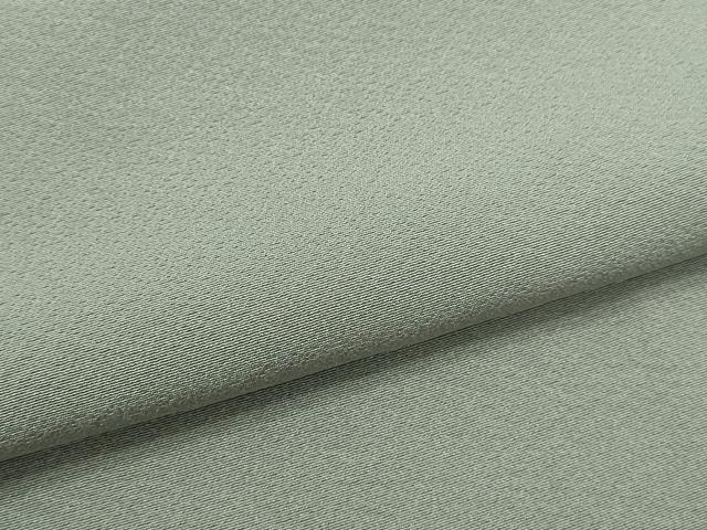 平和屋着物●上質な色無地　湊鼠色　正絹　逸品　CABG2118ze